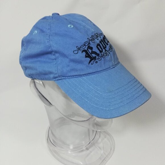 Roper Adjustable Cotton Baseball Cap Blue - Picture 3 of 13